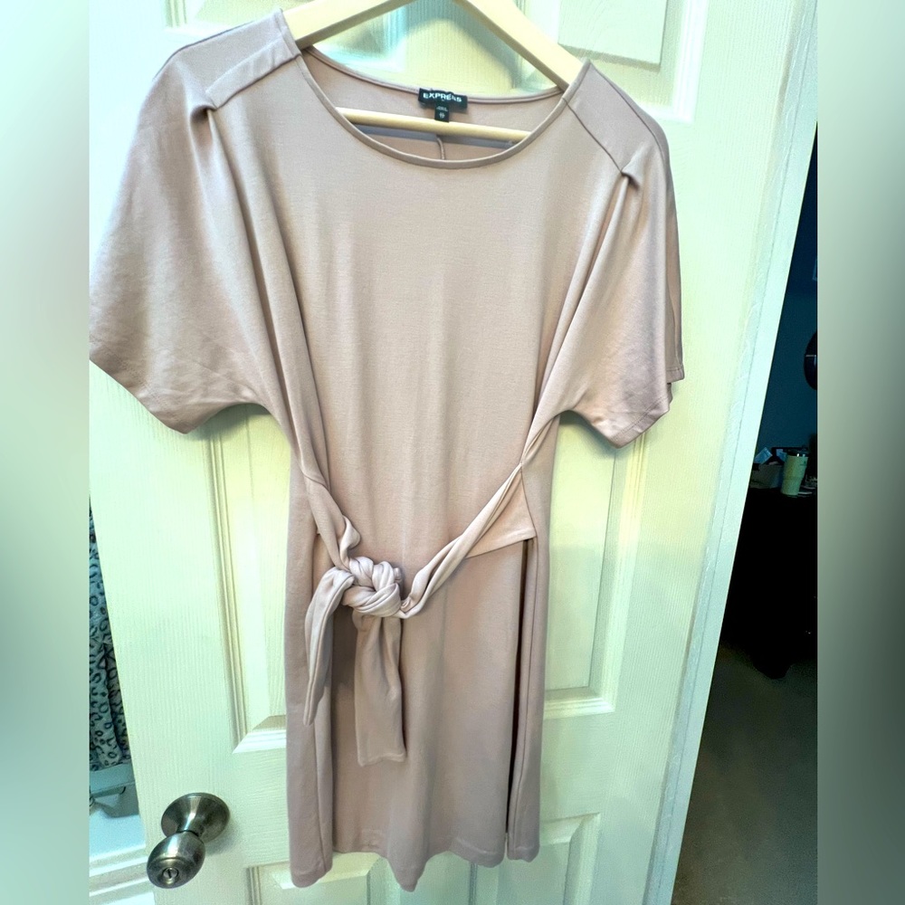 Pink Tie Knot Dress